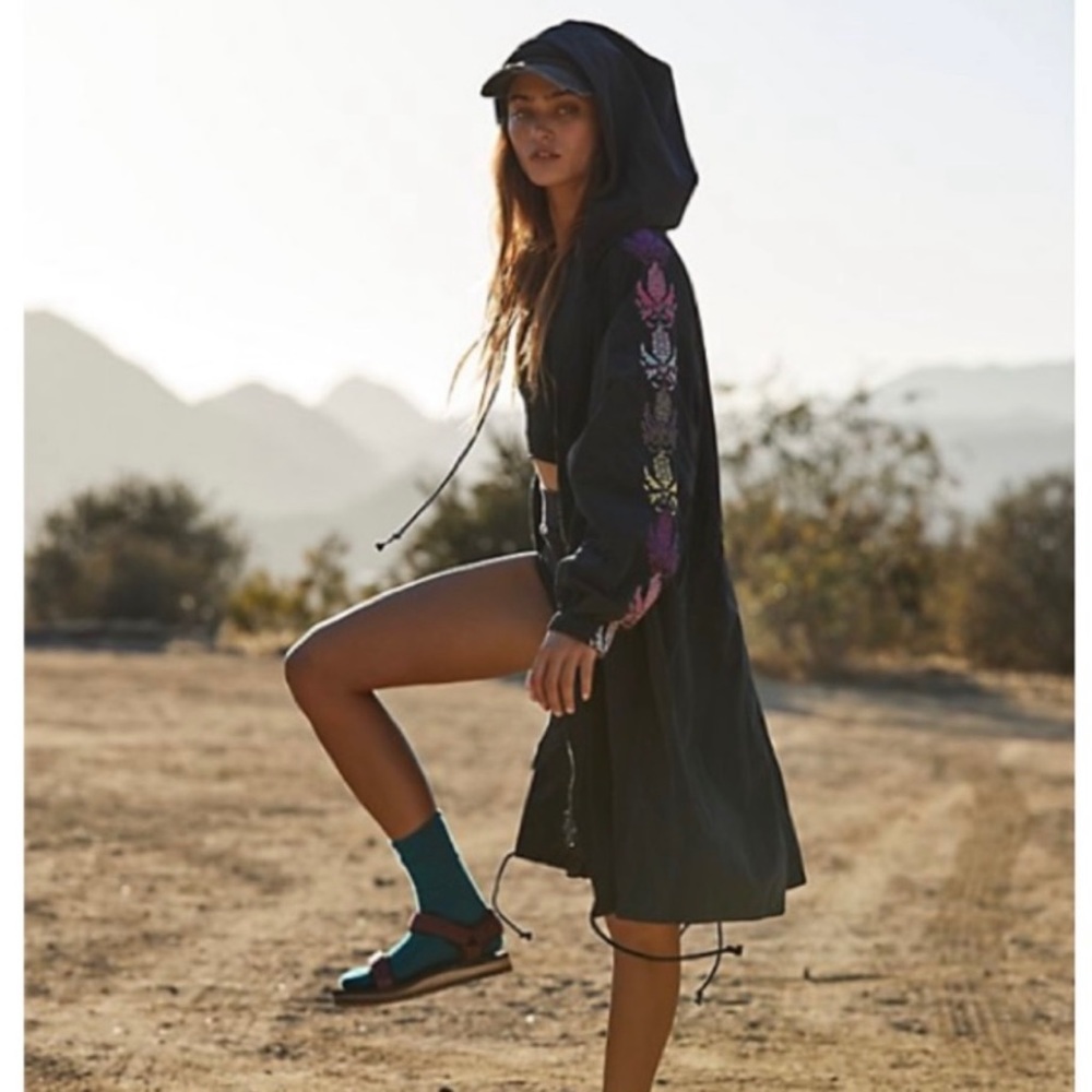 NWOT Free people Friday night lights jacket size L